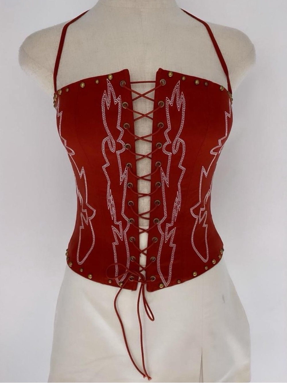 Stretch corset top
